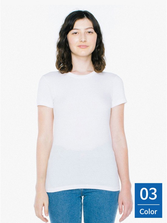 [아메리칸어패럴]30수 여성 라운드(T-2102/USA FIT)