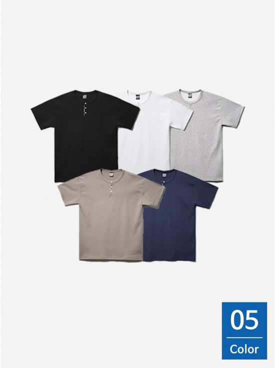 [페플]클래식 헨리넥 반팔티셔츠(T-1269)