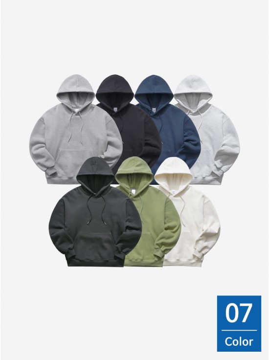 [제멋]로그 오버핏 기모 후드티(T-2302)