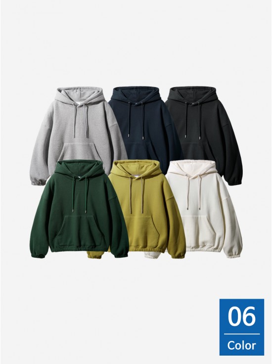 [제멋]글로우 오버핏 기모 후드티(T-2530)