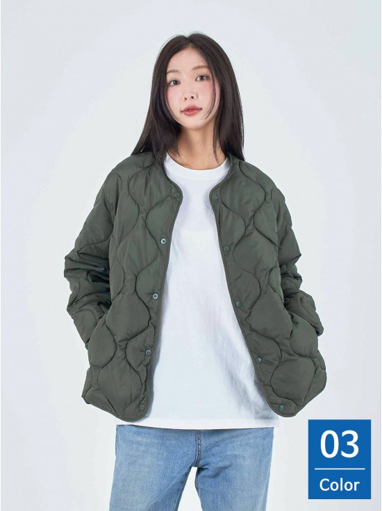 웰론 누빔 자켓