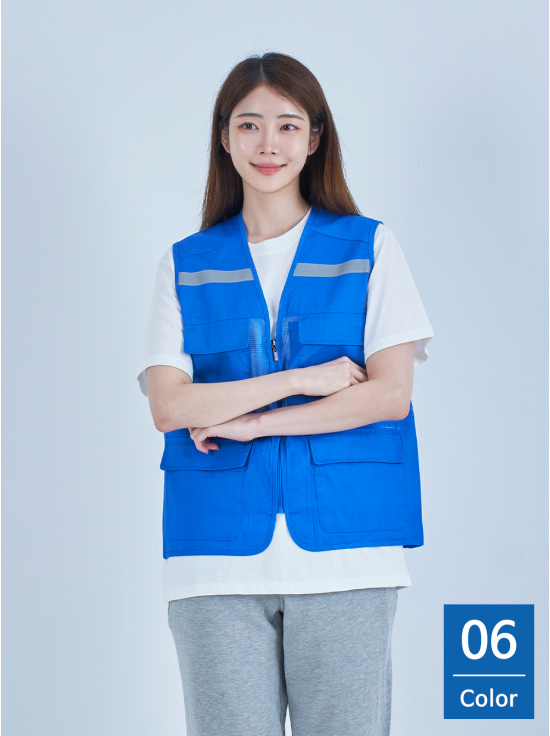 T/C 반사 망사 조끼(TLD-27)